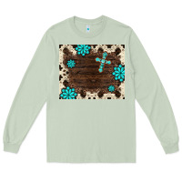 Matcha gemstone cross mousepad Long Sleeve Tee - BarkalooDesign