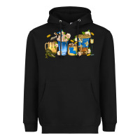 Black louisiana coffee cups Heavyweight Hoodie - texasbilliewilder