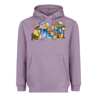 Lavender louisiana coffee cups Heavyweight Hoodie - texasbilliewilder