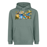 Sage louisiana coffee cups Heavyweight Hoodie - texasbilliewilder
