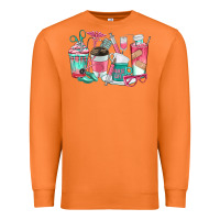 Carrot nurse coffee cups Premium Sweatshirt - texasbilliewilder