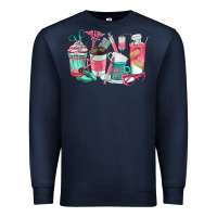 Navy nurse coffee cups Premium Sweatshirt - texasbilliewilder