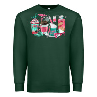 Sports Green nurse coffee cups Premium Sweatshirt - texasbilliewilder