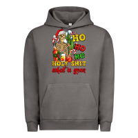Pigment Tornado Christmas ho ho ho holy shit what a year skeleton Urban Hoodie - AdoDesignShop