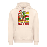Sandshell Christmas ho ho ho holy shit what a year skeleton Urban Hoodie - AdoDesignShop