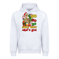 White Christmas ho ho ho holy shit what a year skeleton Urban Hoodie - AdoDesignShop