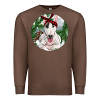 Chestnut bull terrier and farm Premium Sweatshirt - RanaPortraitStore
