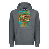 Rock dead tired fueled by coffee 12 oz can cooler (regular) Premium Hoodie - Artiststas