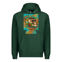 Sports Green dead tired fueled by coffee 12 oz can cooler (regular) Premium Hoodie - Artiststas