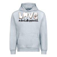 Heather Grey love dental hygienist Urban Hoodie - AdoDesignShop