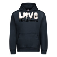 Navy love dental hygienist Urban Hoodie - AdoDesignShop