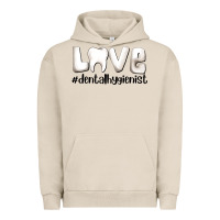 Pigment French Oak love dental hygienist Urban Hoodie - AdoDesignShop