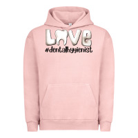 Pigment Salmon love dental hygienist Urban Hoodie - AdoDesignShop