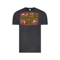 Vintage Black cinco de mayo bullskull and cactus Vintage Tee - Artiststas