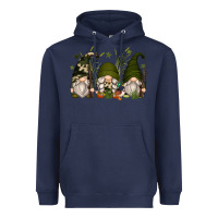 Navy hunter gnomes Heavyweight Hoodie - Zillion Design Studio