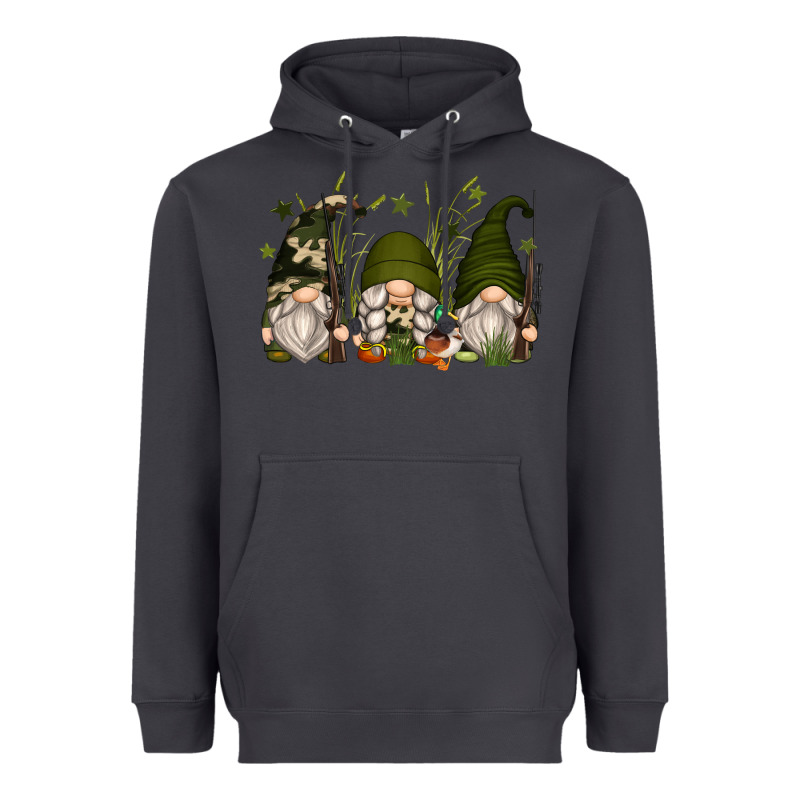 Hunter Gnomes Heavyweight Hoodie by Zillion Design Studio | Teevron