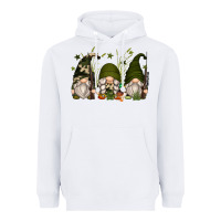 White hunter gnomes Heavyweight Hoodie - Zillion Design Studio