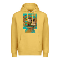 Antique Gold dead tired fueled by coffee 12 oz can cooler (regular) Premium Hoodie - Artiststas