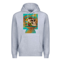 Heather Grey dead tired fueled by coffee 12 oz can cooler (regular) Premium Hoodie - Artiststas