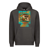Smoke dead tired fueled by coffee 12 oz can cooler (regular) Premium Hoodie - Artiststas