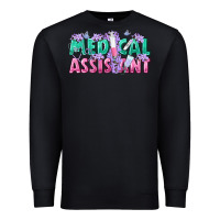 Black medical assistant Premium Sweatshirt - texasbilliewilder