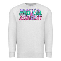 Oatmeal Heather medical assistant Premium Sweatshirt - texasbilliewilder