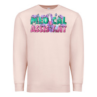 Pale Pink medical assistant Premium Sweatshirt - texasbilliewilder