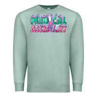 Seafoam medical assistant Premium Sweatshirt - texasbilliewilder