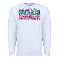 White medical assistant Premium Sweatshirt - texasbilliewilder