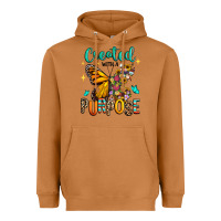 Meerkat created with a purpose Heavyweight Hoodie - RanaPortraitStore