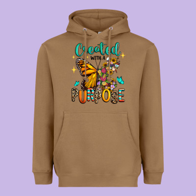 Heavyweight Hoodie created with a purpose