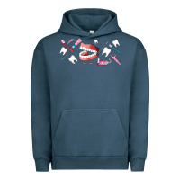 Pigment Midnight Navy dentist elements Urban Hoodie - AdoDesignShop