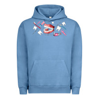 Pigment Pebble Blue dentist elements Urban Hoodie - AdoDesignShop
