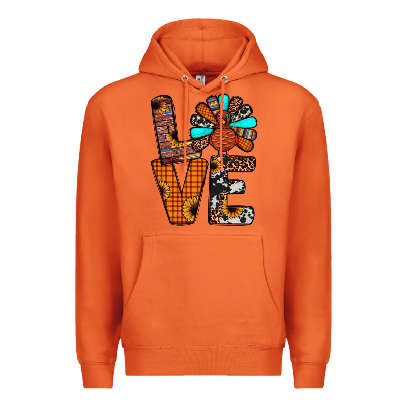 Turkey Love Premium Hoodie by JahusDesignShop | Teevron