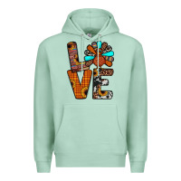 Seafoam turkey love Premium Hoodie - JahusDesignShop
