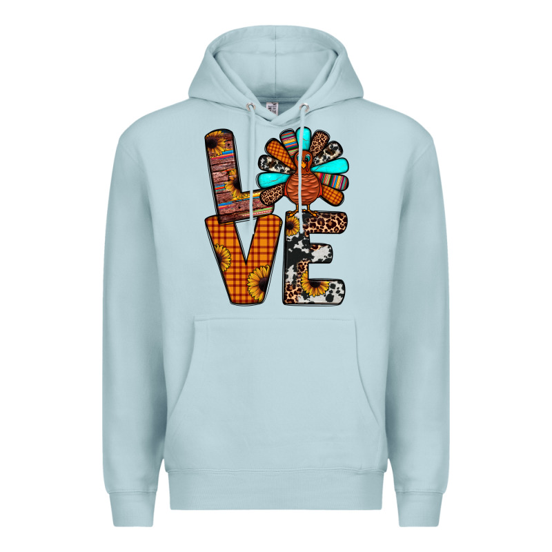 Turkey Love Premium Hoodie by JahusDesignShop | Teevron