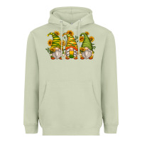 Matcha sunflower gnomes Heavyweight Hoodie - Zillion Design Studio