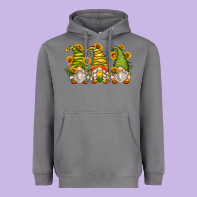 Heavyweight Hoodie sunflower gnomes