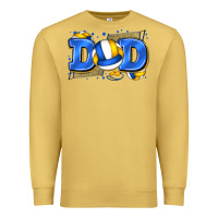 Antique Gold dad volleyball Premium Sweatshirt - Zillion Design Studio