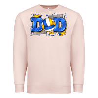 Pale Pink dad volleyball Premium Sweatshirt - Zillion Design Studio