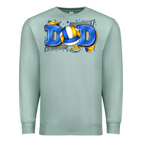 Seafoam dad volleyball Premium Sweatshirt - Zillion Design Studio