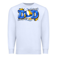 White dad volleyball Premium Sweatshirt - Zillion Design Studio