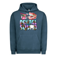 Pigment Midnight Navy dental squad Urban Hoodie - AdoDesignShop