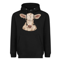 Black charolais calf Heavyweight Hoodie - RanaPortraitStore