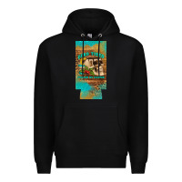 Black dead tired fueled by coffee 12 oz can cooler  (slim) Premium Hoodie - Artiststas