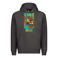 Smoke dead tired fueled by coffee 12 oz can cooler  (slim) Premium Hoodie - Artiststas
