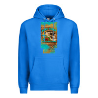 True Royal dead tired fueled by coffee 12 oz can cooler  (slim) Premium Hoodie - Artiststas