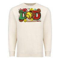 Sandshell dad softball Premium Sweatshirt - Zillion Design Studio