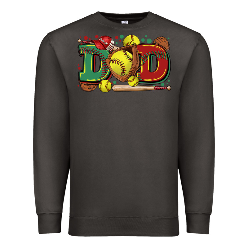 Dad Softball Premium Sweatshirt by Zillion Design Studio | Teevron