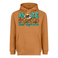 Meerkat more espresso less depresso western Heavyweight Hoodie - texasbilliewilder